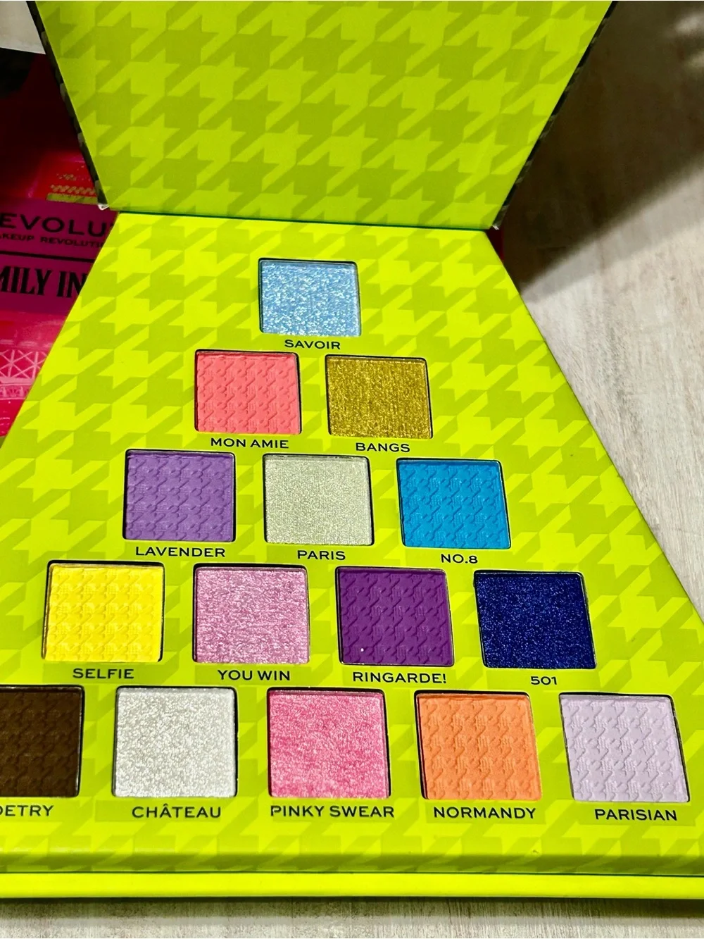 Emily in Paris eyeshadow palette